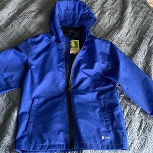 ⭐️EUC!! OAKI Boys 4/5 Royal Blue raincoat